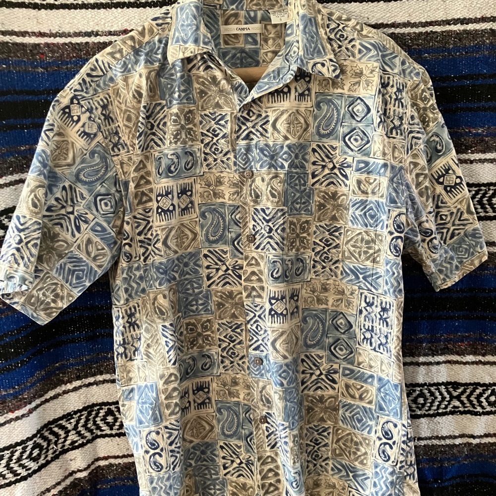 Vintage Campia Moda Hawaiian Shirt.